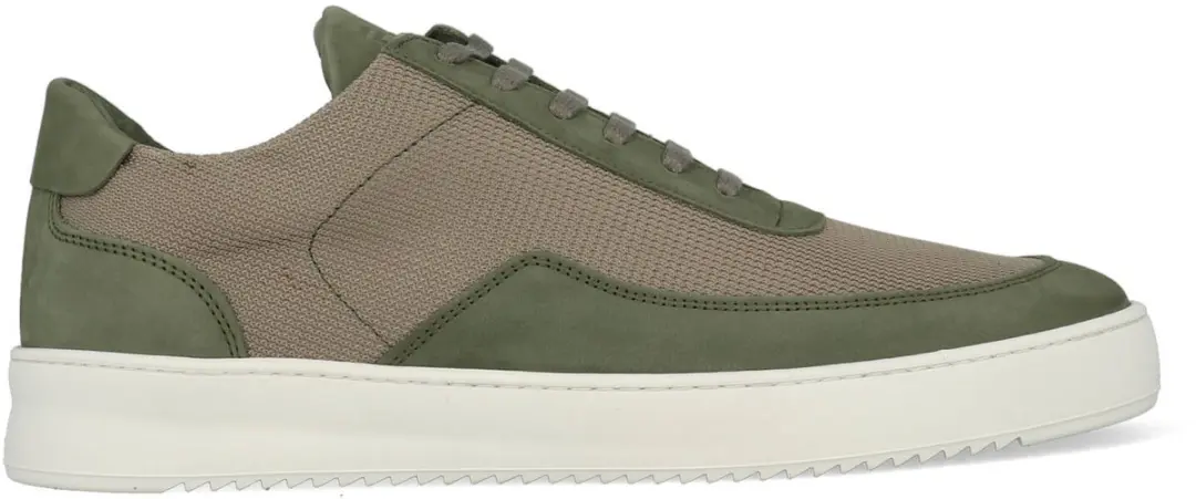 Filling Pieces Low Mondo Ripple Nardo Mesh Army Groen-45
