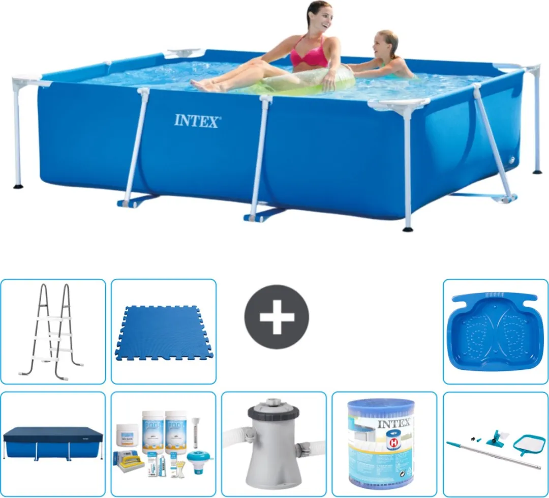 Intex Rechthoekig Frame Zwembad 220x150x60cm