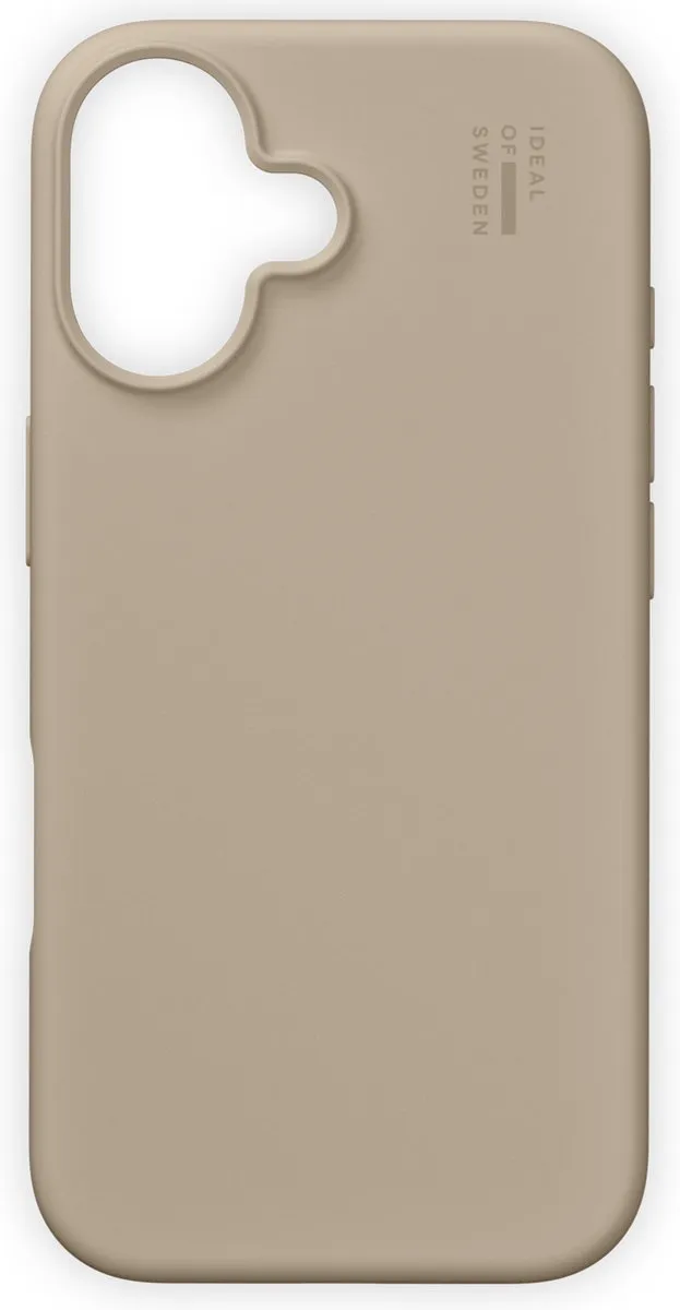 iDeal of Sweden iPhone 16 Silicone Hoes - Beige - IDSIC-I2461-128