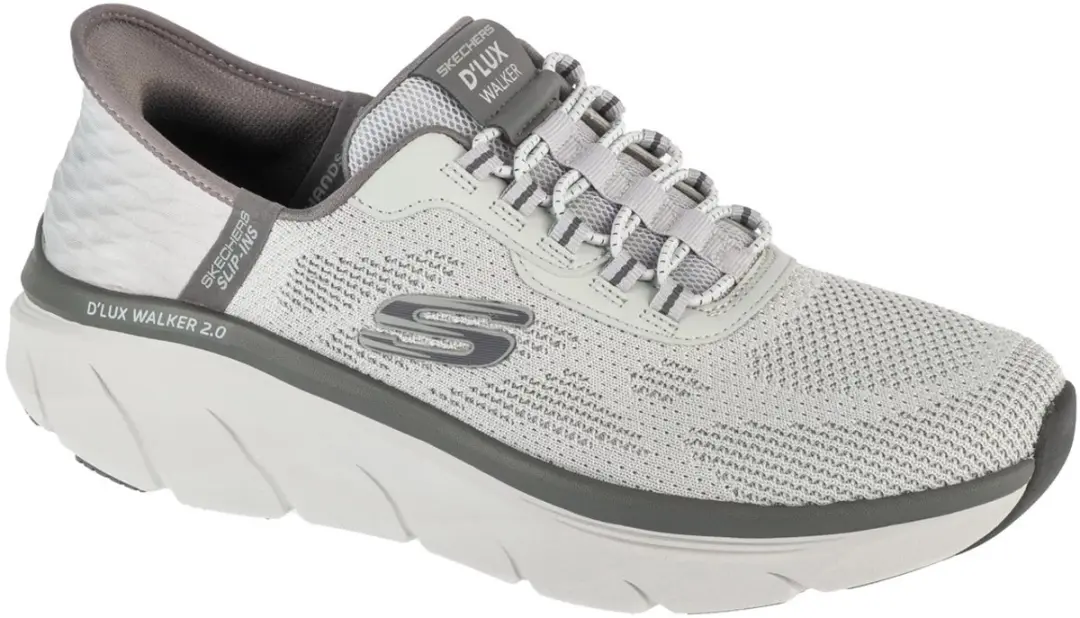SKECHERS D'LUX WALKER 2.0 REZINATE 232446-GYCC Skechers Sneakers Heren Grijs 47,