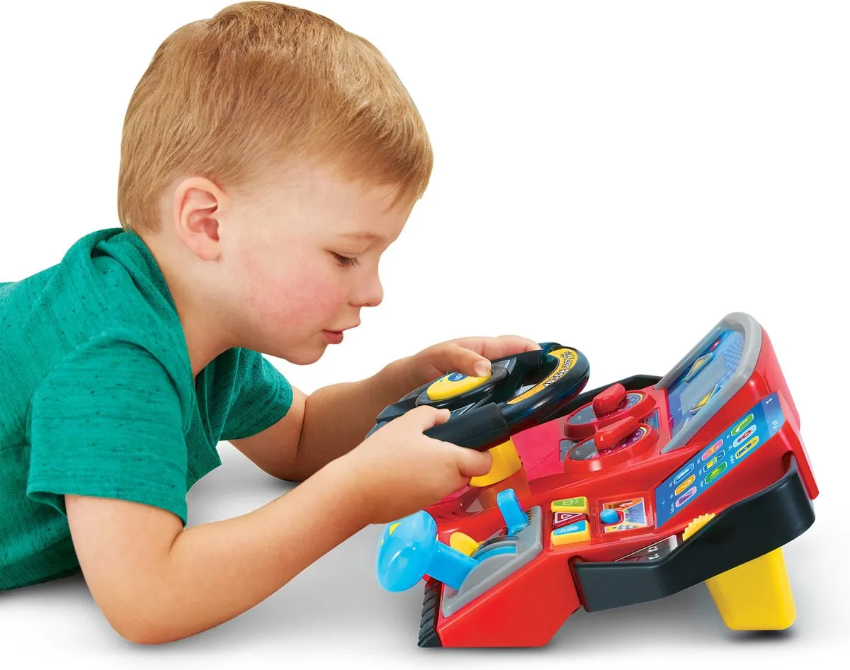 VTech Rijd & Leer Racer Racestuur Activity Center 80-558923 - Multicolor