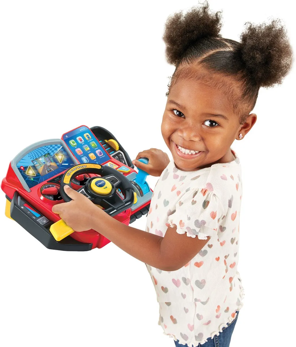 VTech Rijd & Leer Racer Racestuur Activity Center 80-558923 - Multicolor