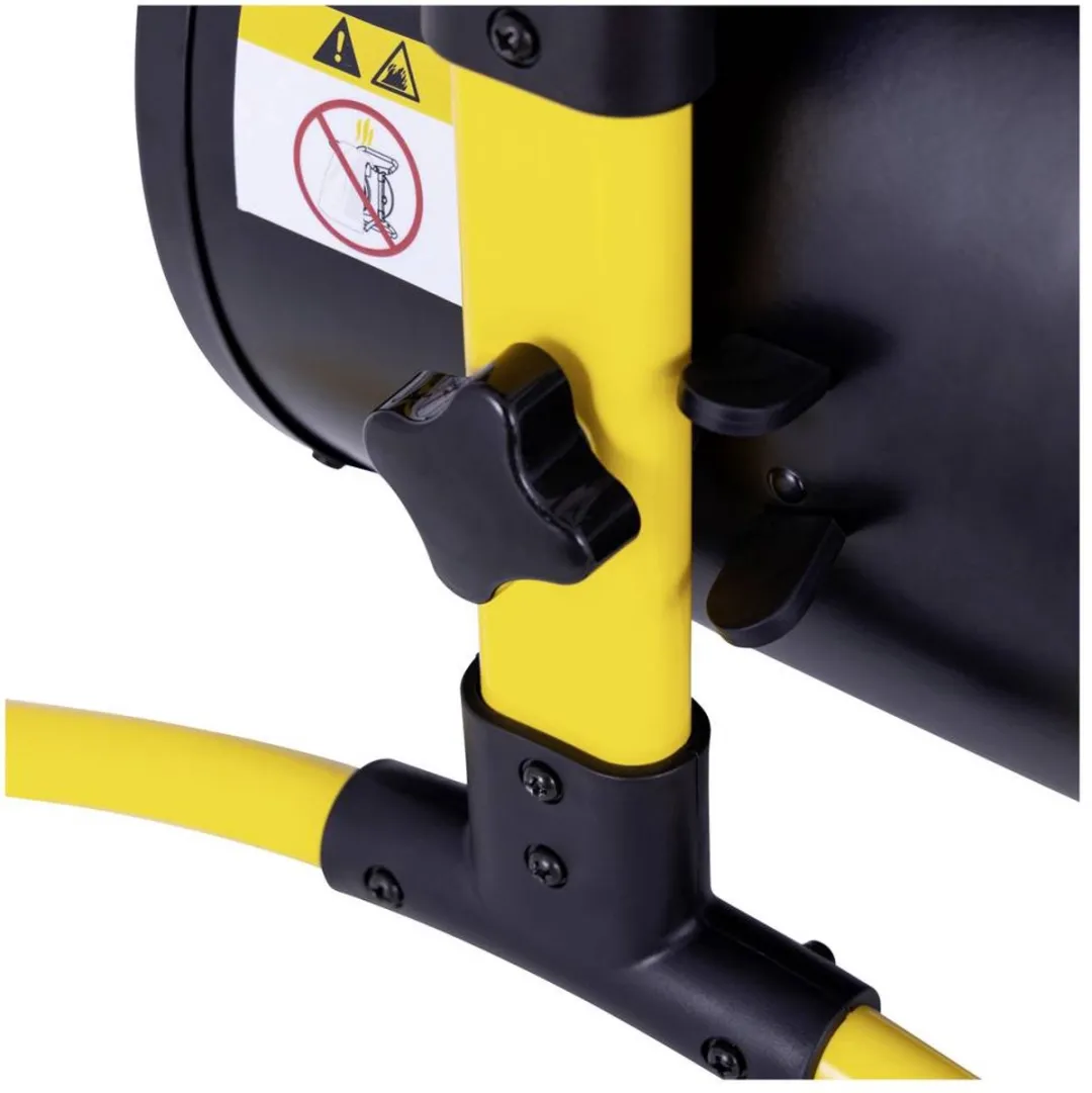 STANLEY 2000W Ventilatorkachel 20 m² Zwart/geel