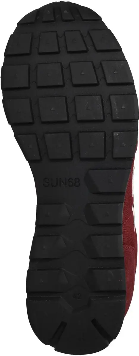Sun68 Tom Solid Sneakers - Bordeaux - 43 - afbeelding 5 van 6
