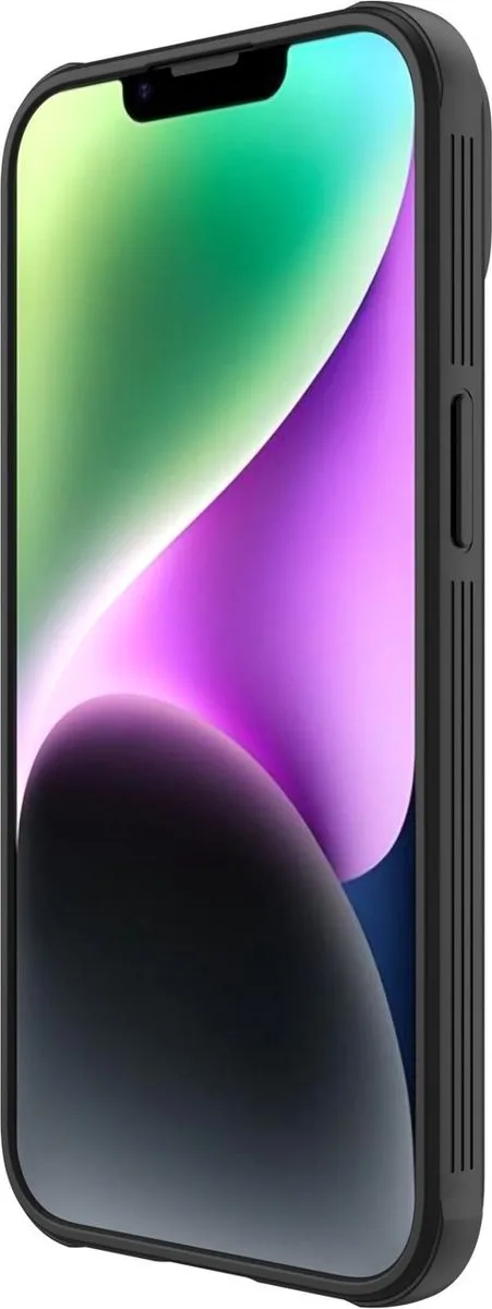 Nillkin CamShield Pro iPhone 14 Hoesje - Zwart