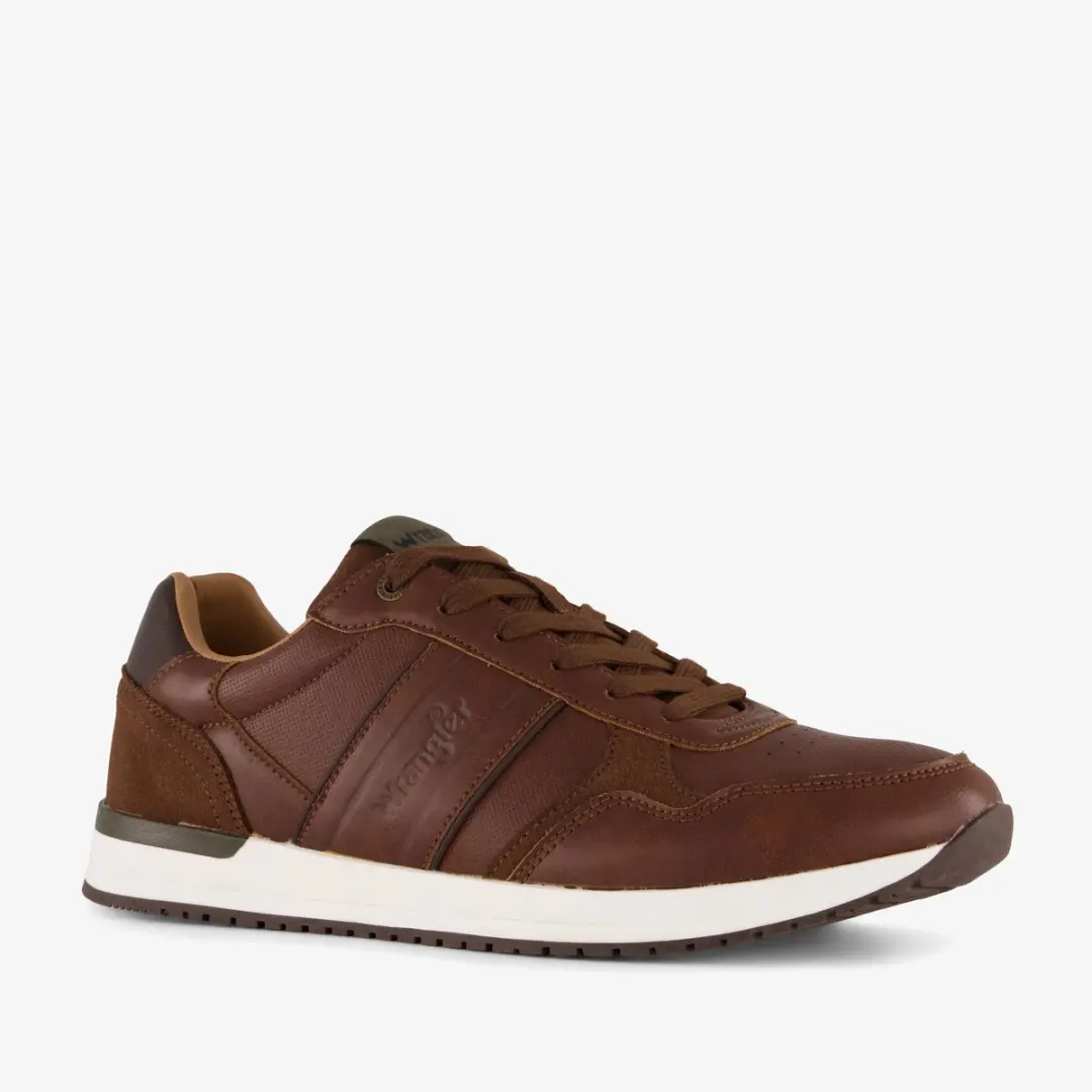 Wrangler heren sneakers bruin