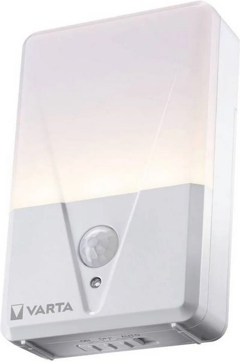 VARTA Nachtlamp Wit met Bewegingssensor - 3x AAA