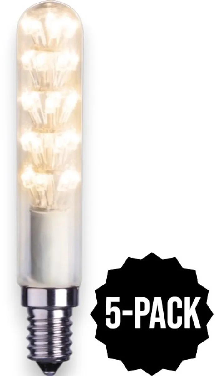Star Trading Staaflamp E14 1.5W Super Warm Wit