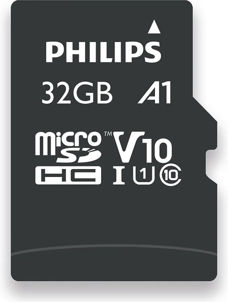 Philips FM32MP45 MicroSDHC 32GB - Klasse 10 UHS-I - 3 Stuks - afbeelding 3 van 3
