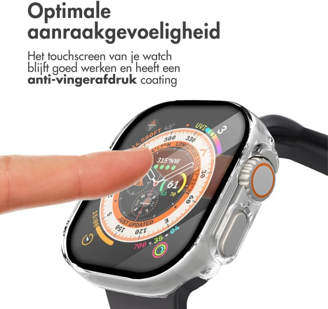 Imoshion Screen Protector Apple Watch Ultra 49mm - Transparant