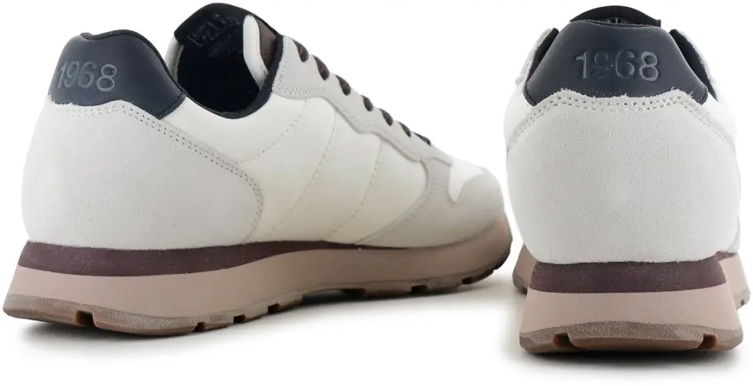 SUN68 Tom Solid Heren Sneakers - Wit - EU 44 - afbeelding 6 van 6