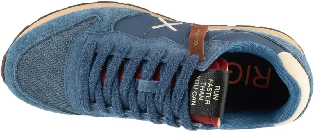 Sun68 Tom Vintage Sneakers - Blauw - 43 - afbeelding 6 van 6