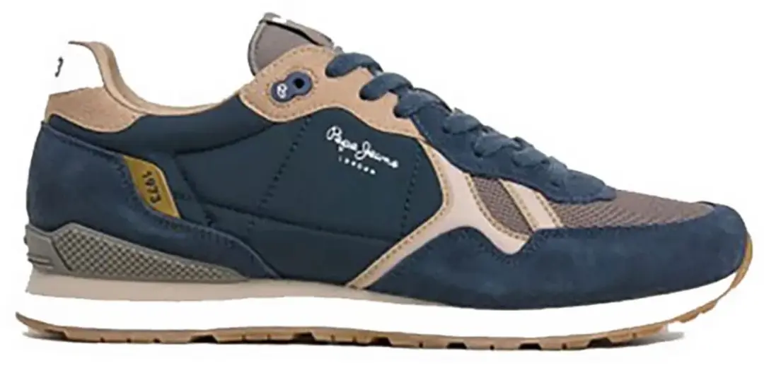 Pepe Jeans Brit City Schoenen Blauw EU 41 Man