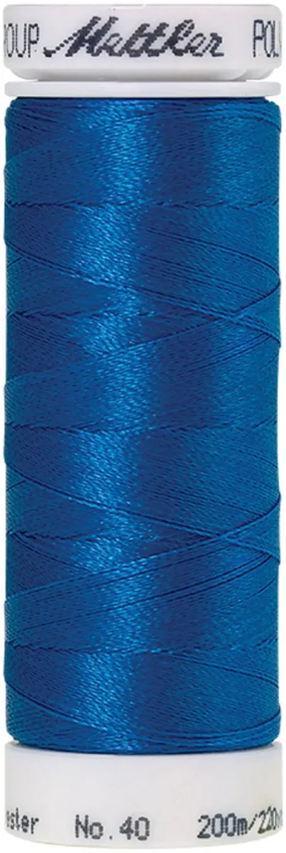 Amann Mettler Polysheen Borduurgaren 200m - Blauw