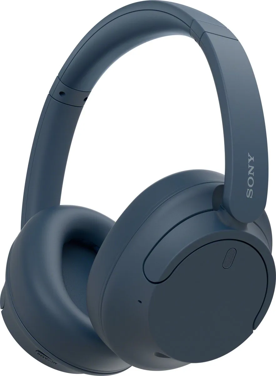 Sony WH-CH720N Draadloze Noise Cancelling Over-Ear Koptelefoon - Blauw