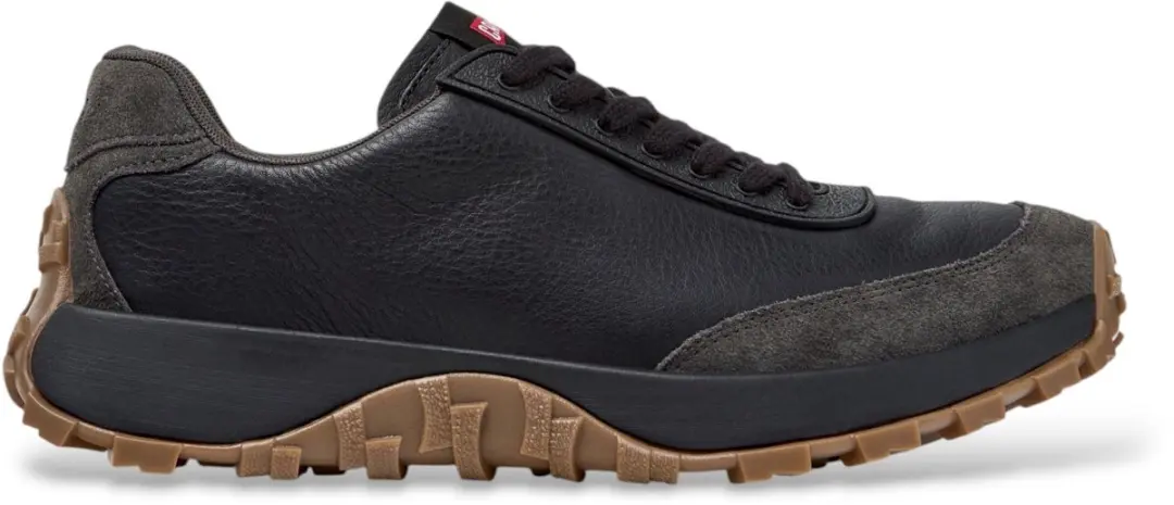 Camper Zwarte Leren Sneakers - afbeelding 6 van 6