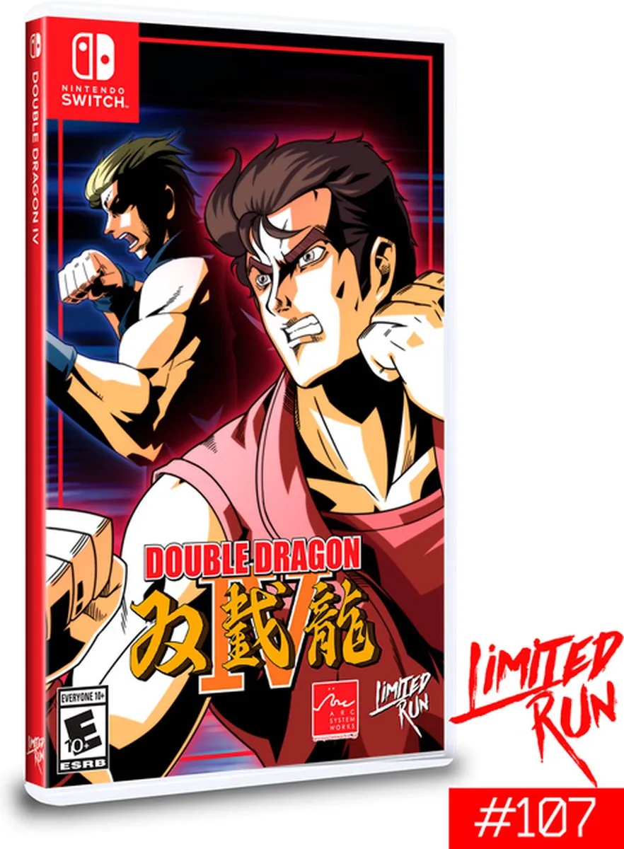 Limited Run Games Double Dragon IV Nintendo Switch