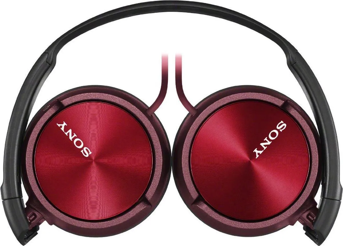 Sony MDR-ZX310 On-Ear Koptelefoon - Rood - afbeelding 6 van 6