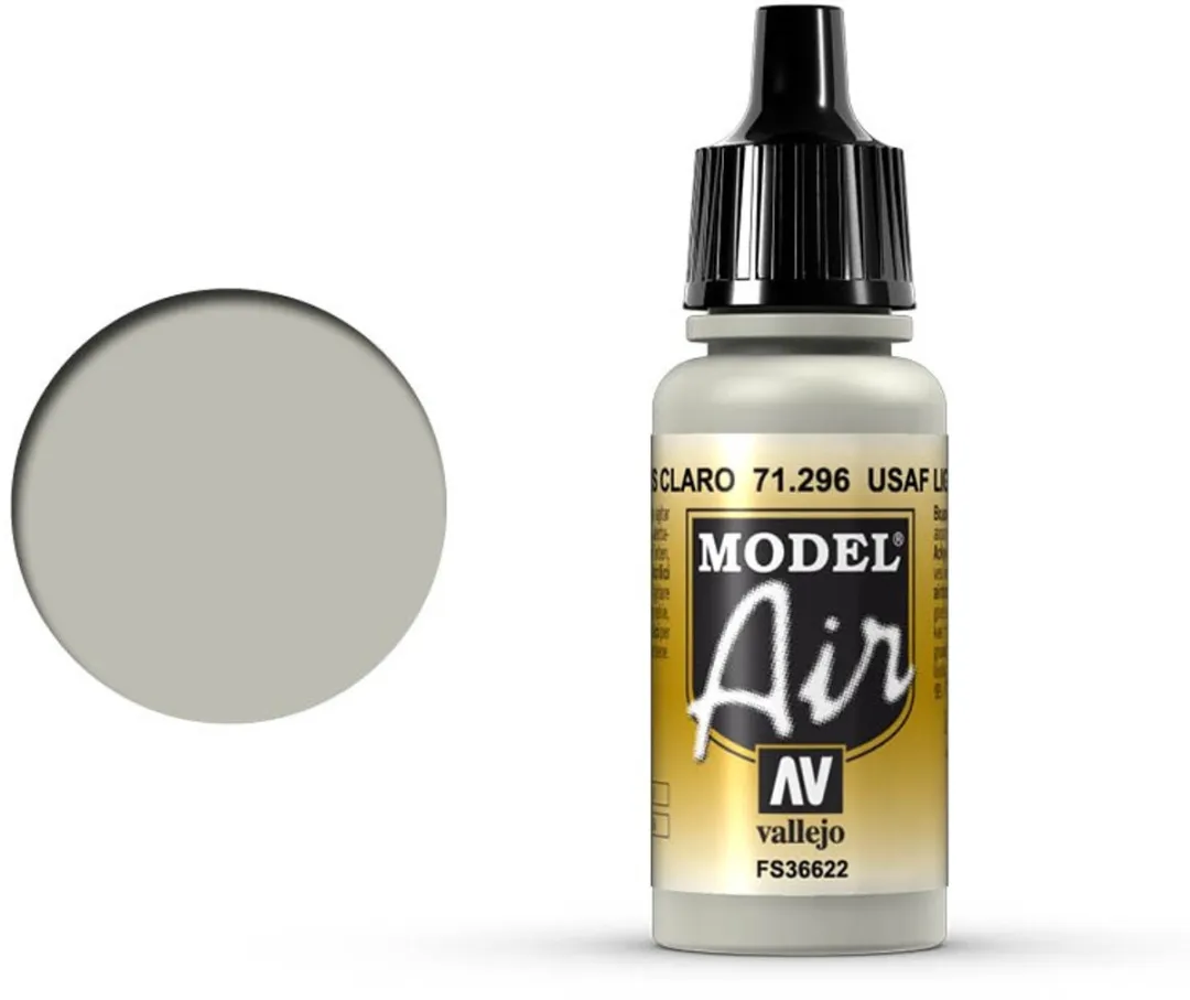Vallejo Model Air USAAF Light Grey Acrylverf 17ml