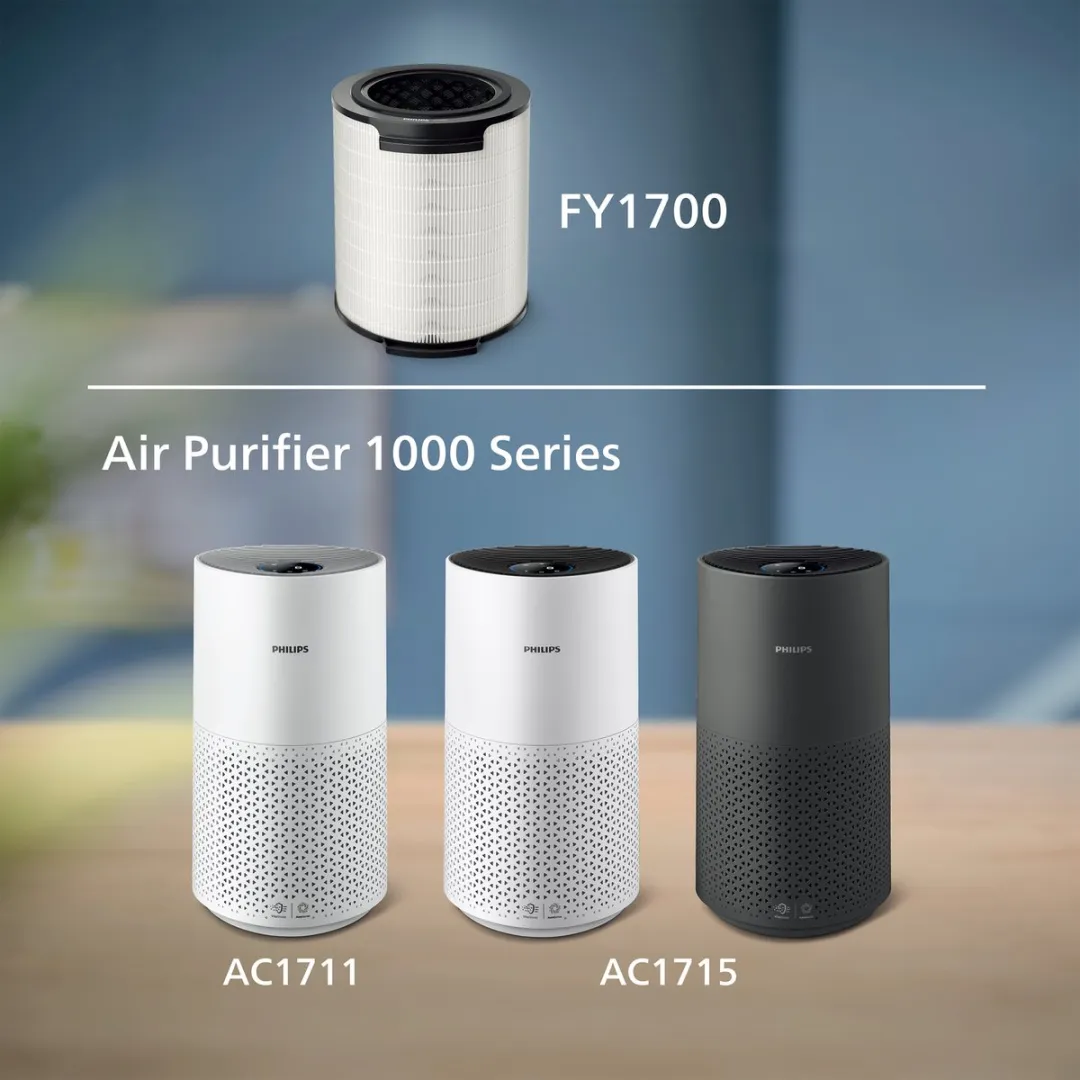 Philips FY1700/30 Luchtfilter 3-in-1 - Wit - afbeelding 6 van 6