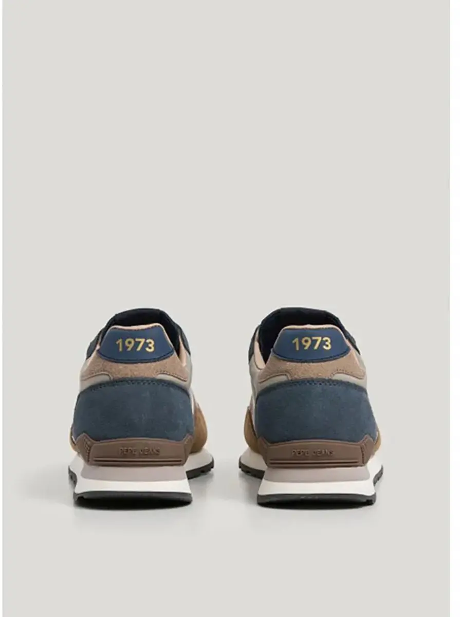 Pepe Jeans Brit Boost Sneakers - Cognac Bruin - EU 41 - afbeelding 3 van 6