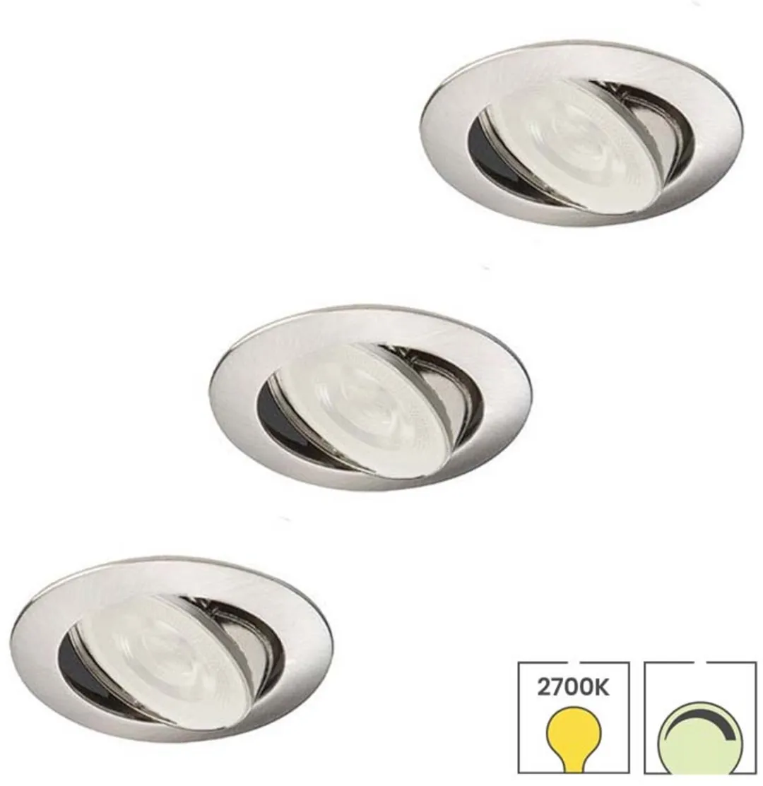 Lybardo Inbouwspots 3.5W 3-pack