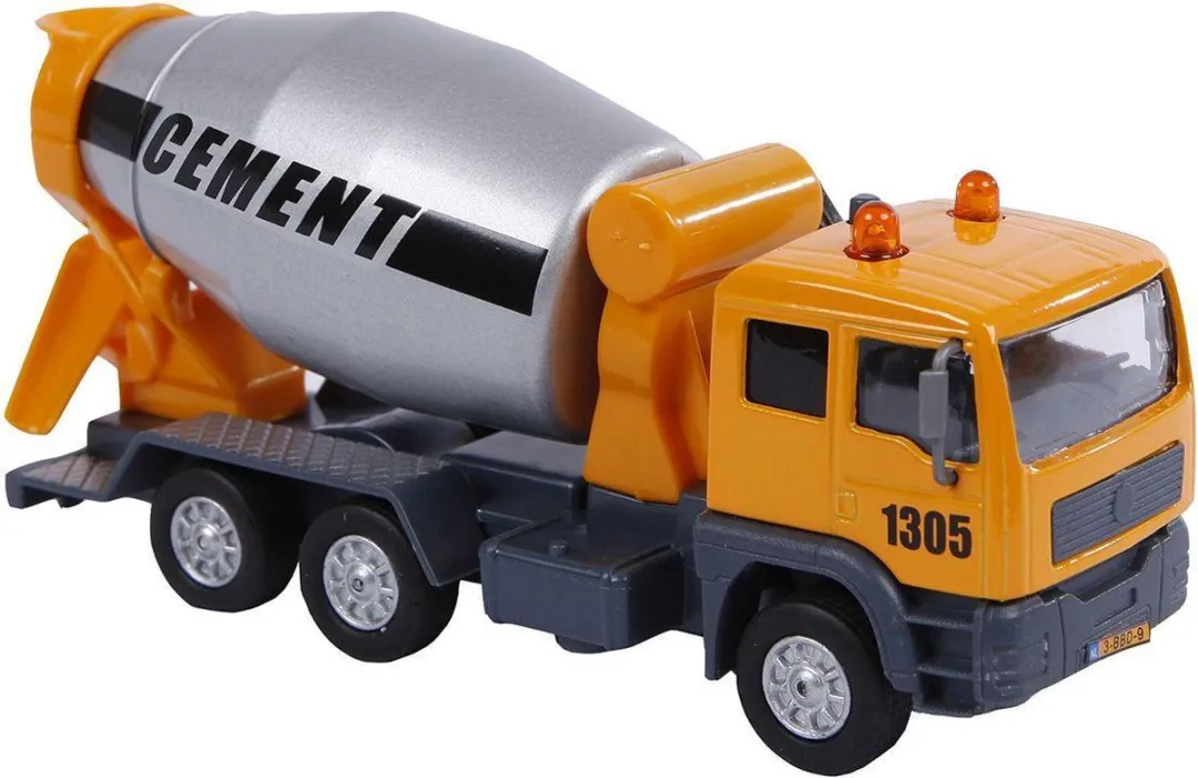 Kids GLOBE Pull Back Cementwagen Licht & Geluid 510777