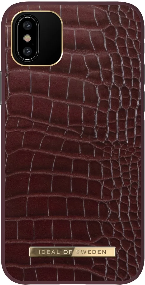 iDeal of Sweden Atelier Case iPhone 11 Pro/XS/X - Scarlet Croco