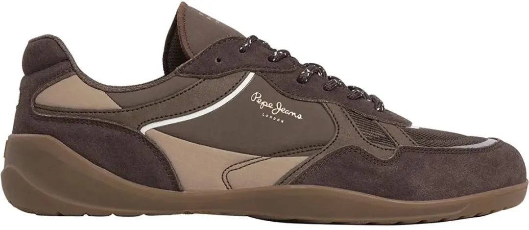 Pepe Jeans Savile Racer Schoenen Bruin EU 43 Man