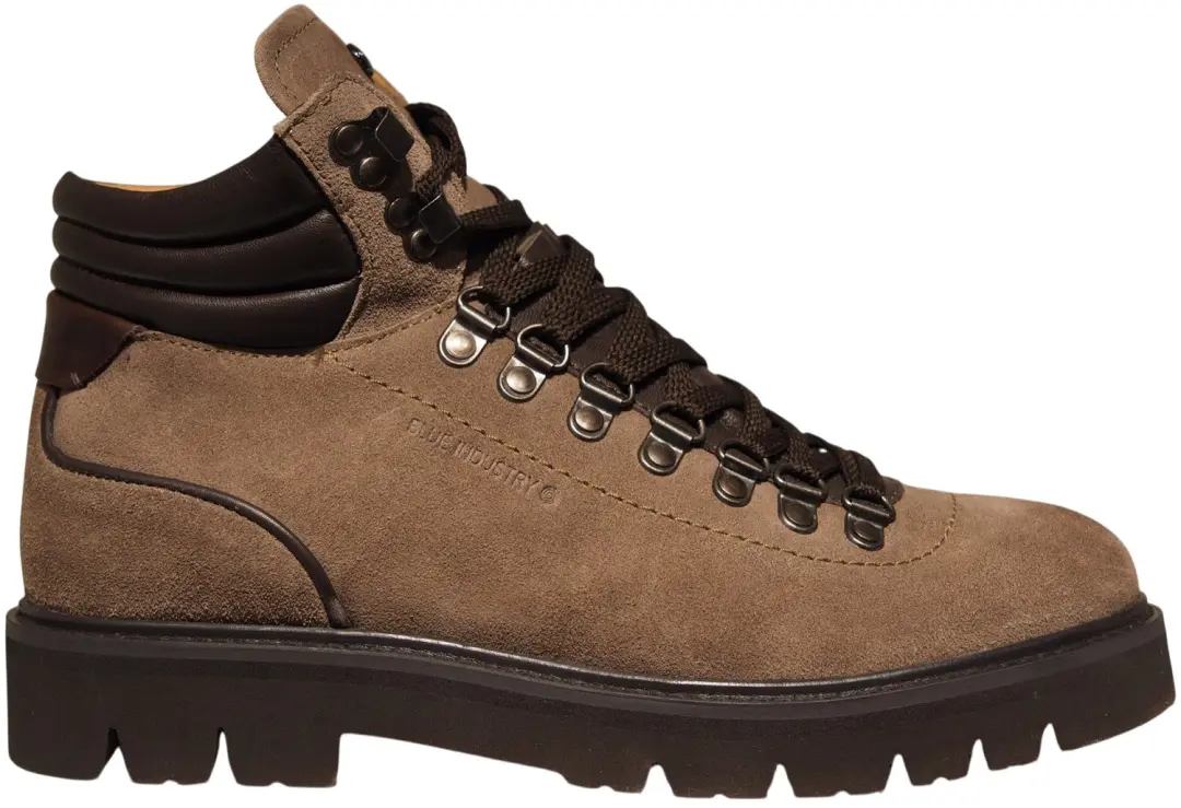 Blue Industry taupe suède heren veterboots