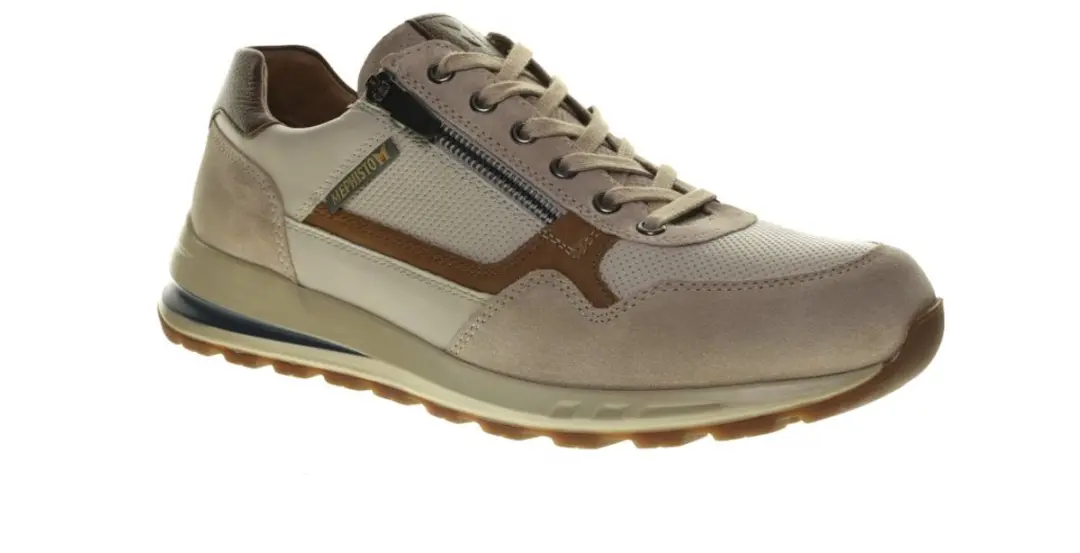 Mephisto Bradley Light Sand Comfortschoenen - Beige - 46 - afbeelding 2 van 3