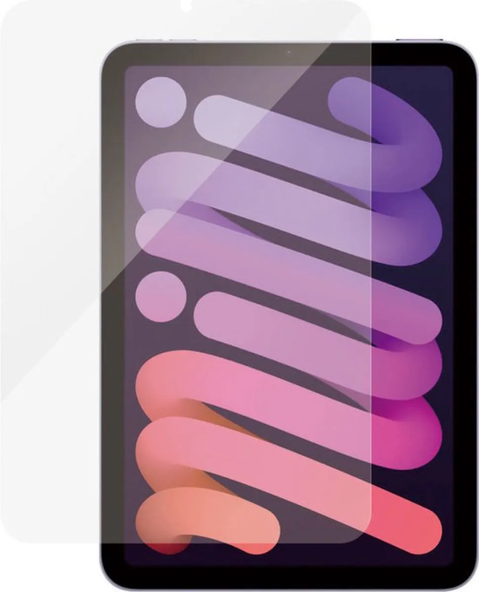 PanzerGlass Screenprotector geschikt voor Apple iPad Mini 6 (2021) Glazen | PanzerGlass Ultra-Wide Fit Screenprotector - Case Friendly