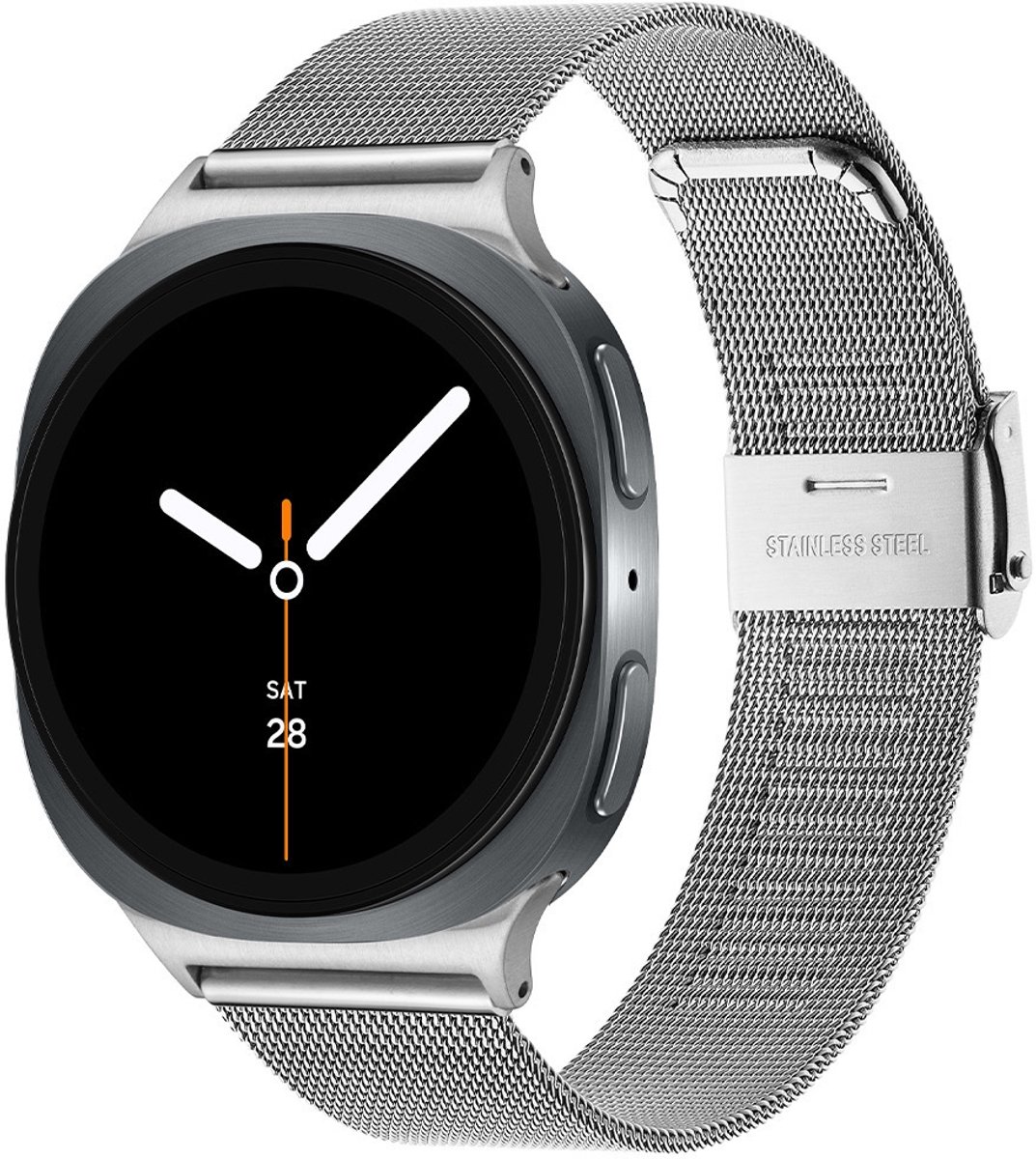Samsung Special Edition Galaxy Watch 8 LTE Grijs/Zilverkl Mesh 40mm