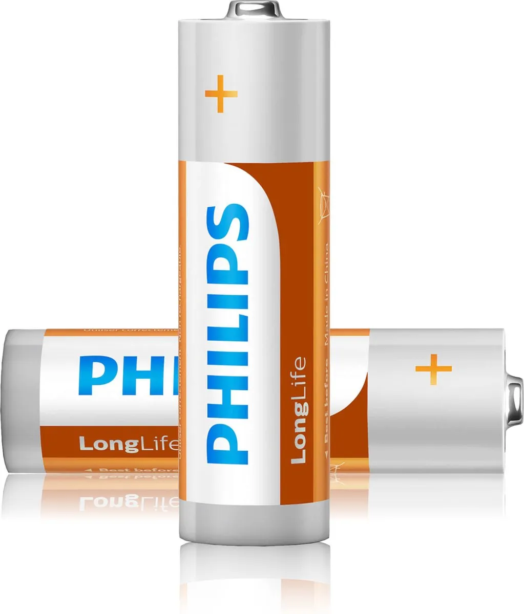 Philips AAA Longlife Batterijen LR3 - 48 Stuks