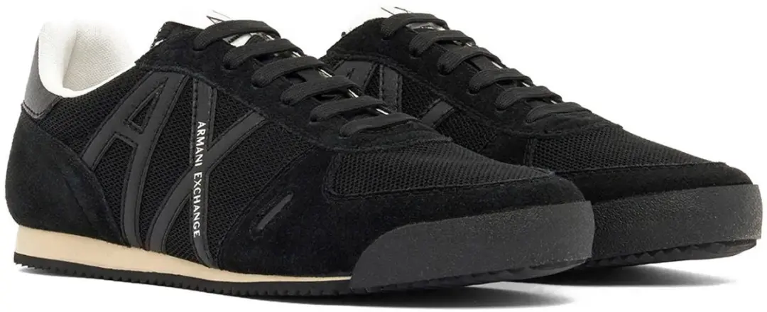 Armani Exchange Contemporary Low-Top Schoenen - Zwart - 40 - afbeelding 2 van 4