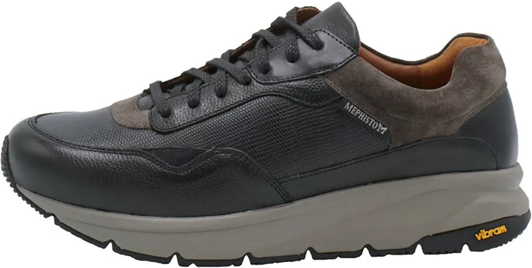 Mephisto Giani Heren Sneakers - Zwart - afbeelding 2 van 6