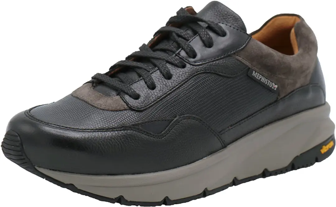 Mephisto Giani Heren Sneakers - Zwart - afbeelding 3 van 6
