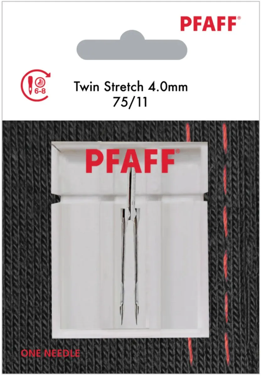 Pfaff Tweelingnaald Stretch 75/4mm
