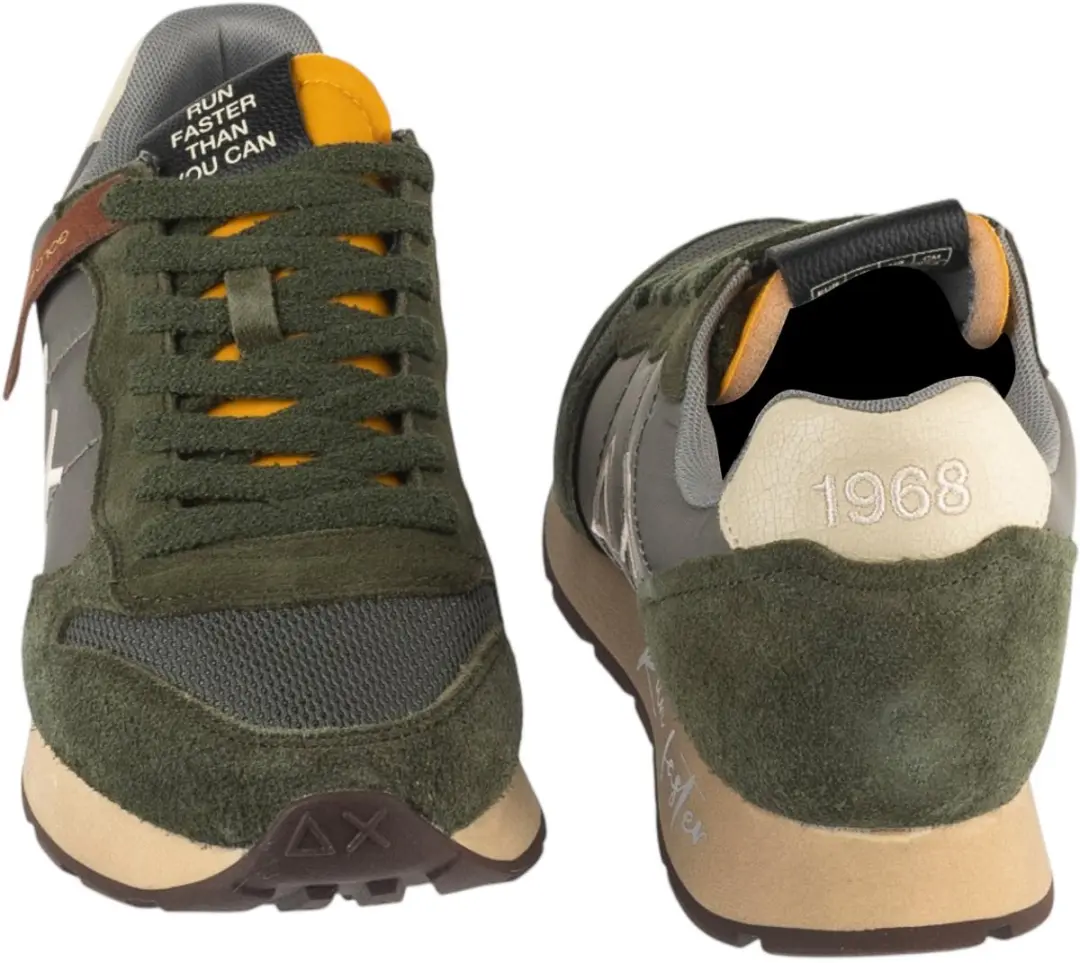 Sun68 Tom Vintage Sneakers Heren - Groen - Maat 47 - afbeelding 5 van 5