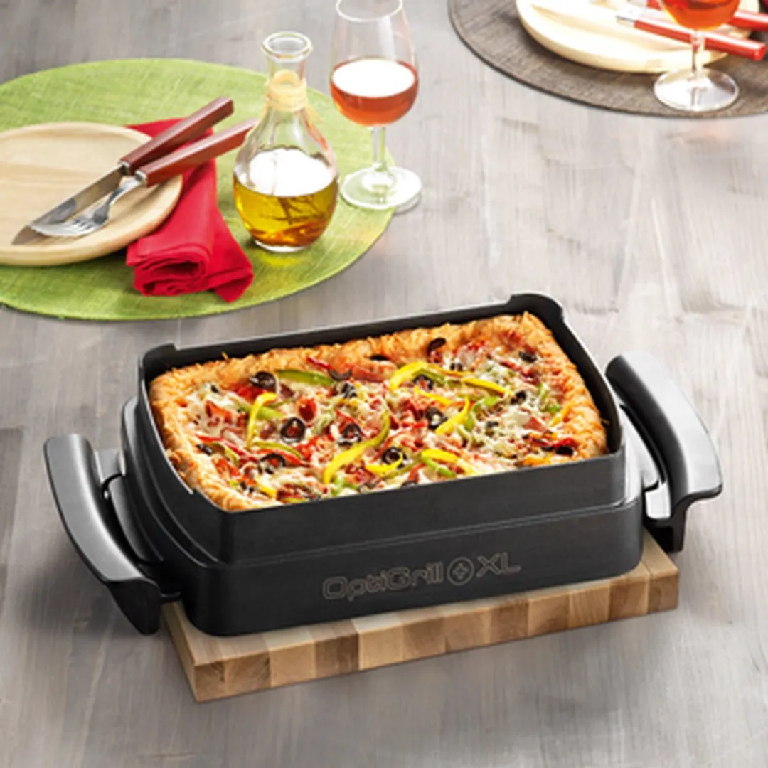 Tefal OptiGrill+ YY4398FB Contactgrill 2000W - Zwart/RVS