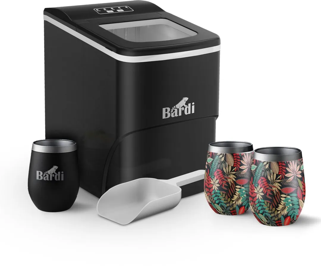 Bardi Deluxe IJsblokjesmachine Set