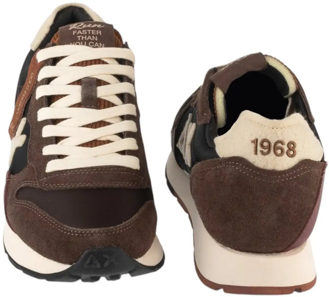 Sun68 Tom Winter Style Sneakers - Bruin - afbeelding 5 van 5
