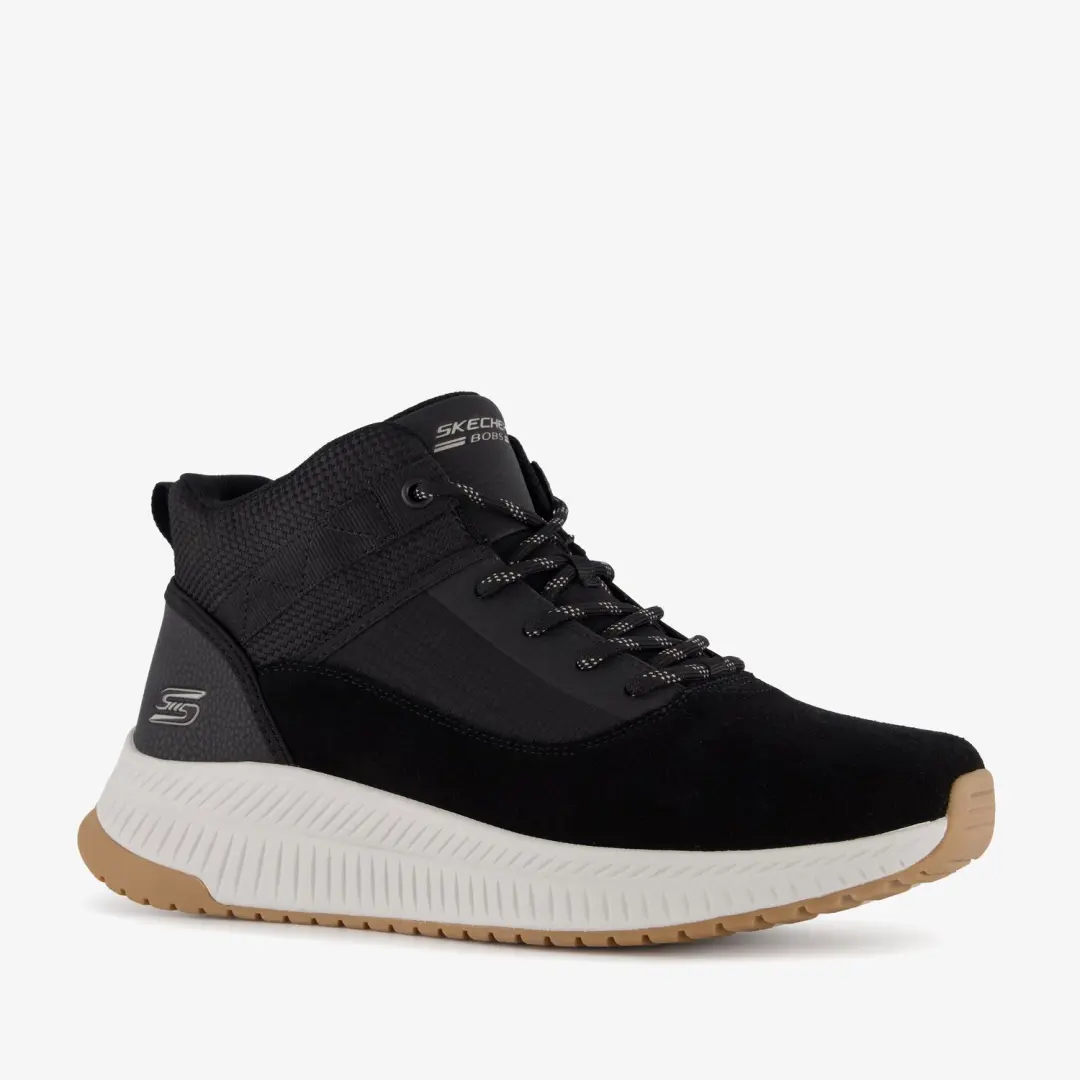 Skechers BOBS Sport Squad 4 hoge heren sneakers zwart