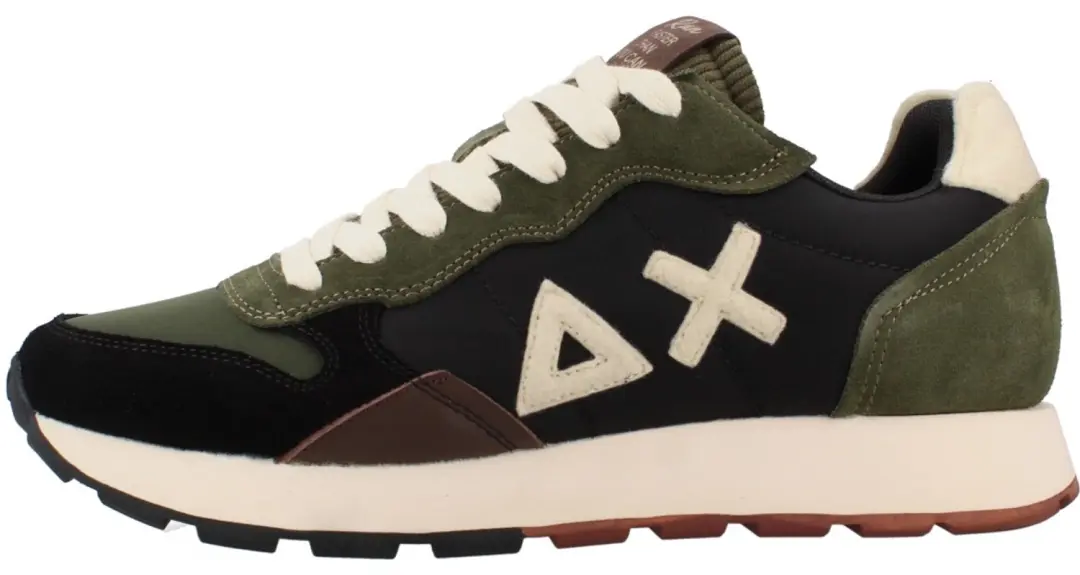 SUN68 Tom Winter Style Heren Sneakers - Groen - 43 - afbeelding 2 van 6