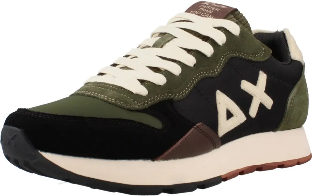 SUN68 Tom Winter Style Heren Sneakers - Groen - 43 - afbeelding 3 van 6