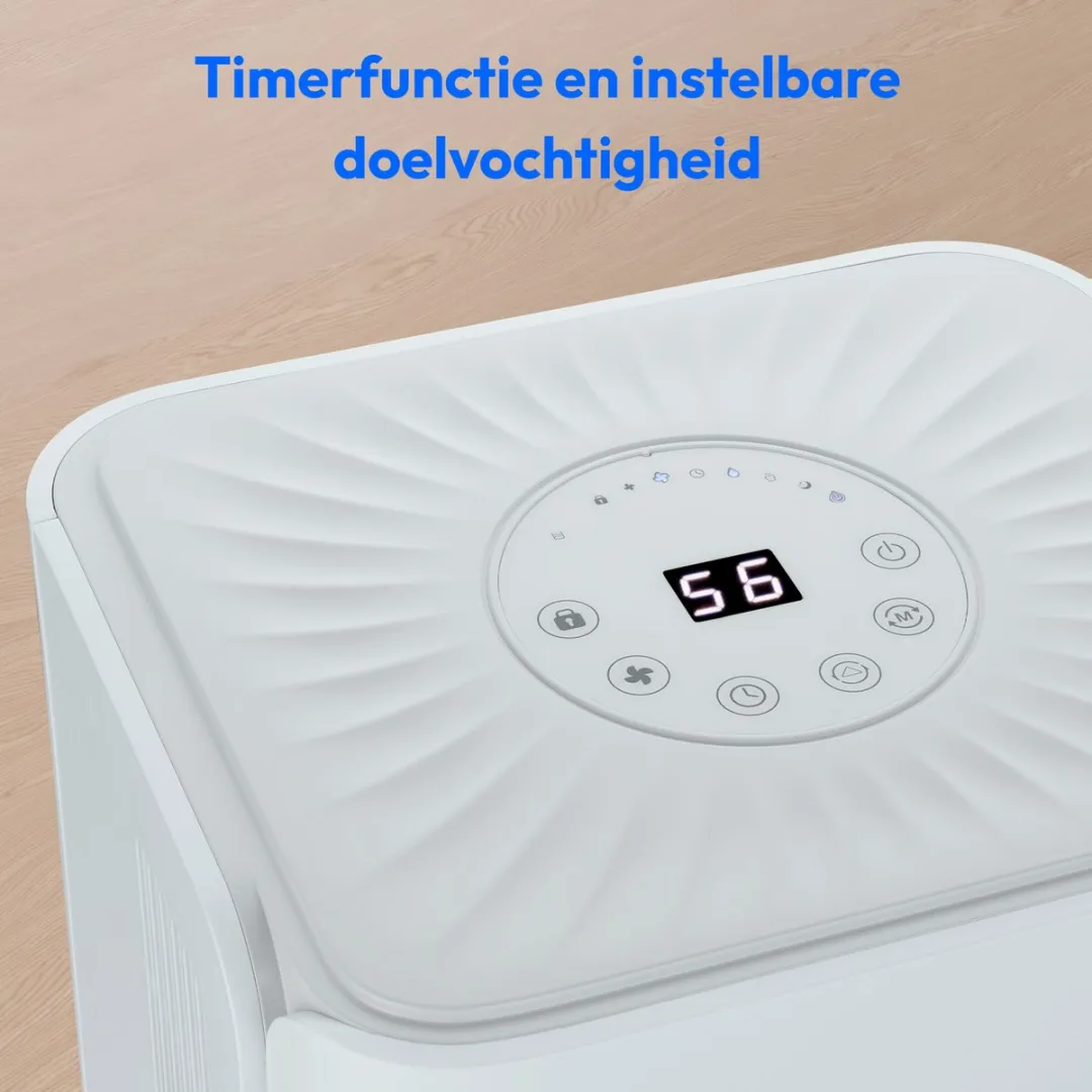 Medion MD12047 Luchtontvochtiger 5.4L - 15m² - Wit