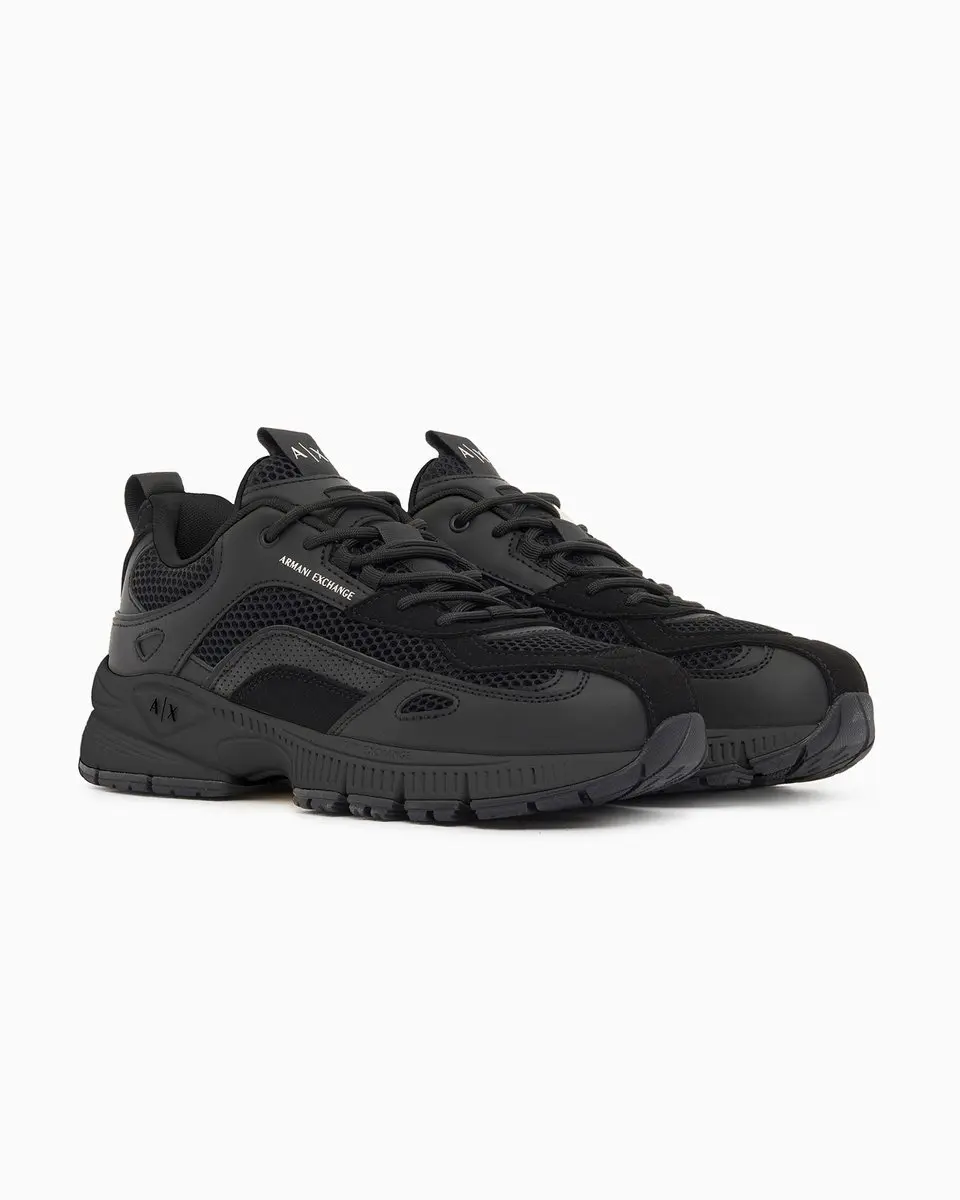 Armani Exchange XM002623 sneaker zwart, 43 / 9