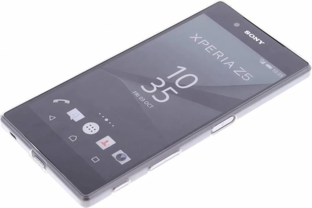 Nillkin Nature TPU Hoes Sony Xperia Z5 - Transparant Grijs - afbeelding 3 van 6