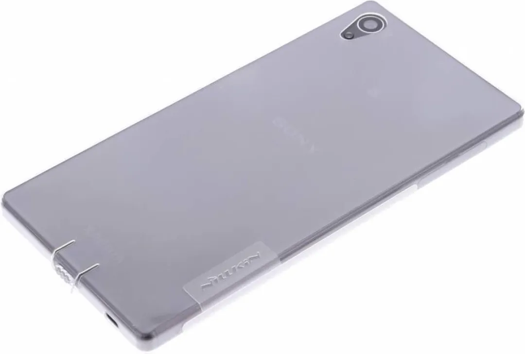 Nillkin Nature TPU Hoes Sony Xperia Z5 - Transparant Grijs - afbeelding 2 van 6