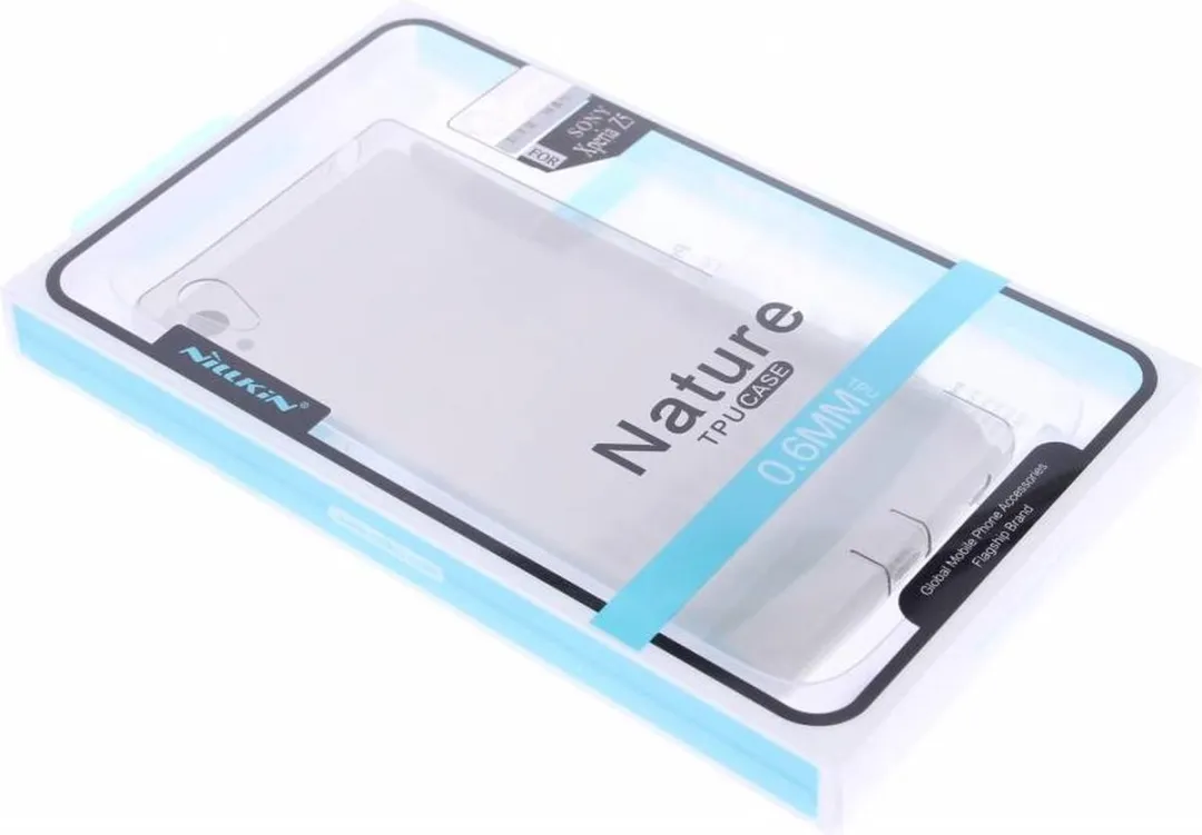 Nillkin Nature TPU Hoes Sony Xperia Z5 - Transparant Grijs - afbeelding 4 van 6